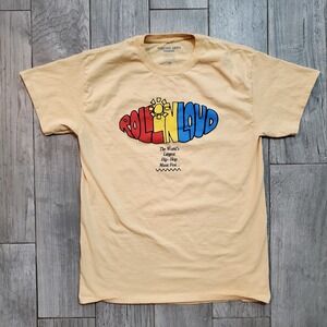 Rolling Loud Miami‎ 2021 Adult Medium Yellow Graphic T-Shirt